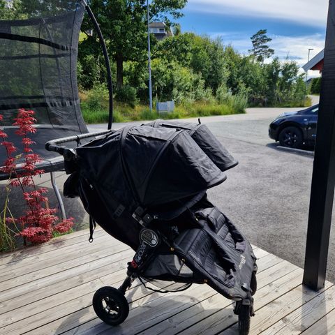 Baby Jogger city mini gt søskenvogn.