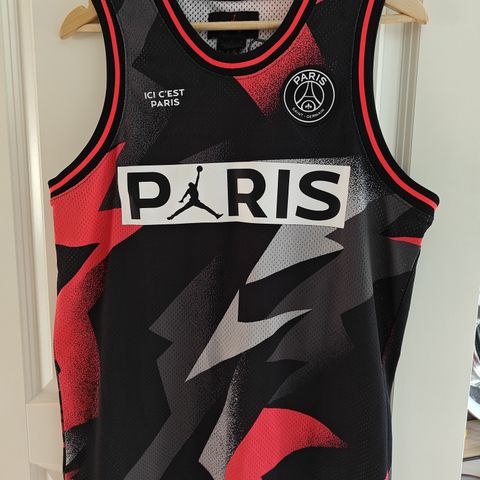 PSG x Air Jordan Basketball Singlet Drakt