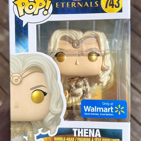 Funko Pop! Thena with Two Swords | Eternals | Marvel (743) Excl. to Walmart