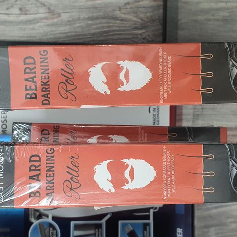 Beard darkening roller (derma roller)