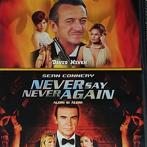 Casino Royale / Never say never again DVD