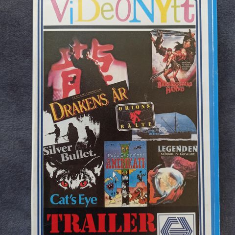 Vhs Big Box Trailer høsten 1986