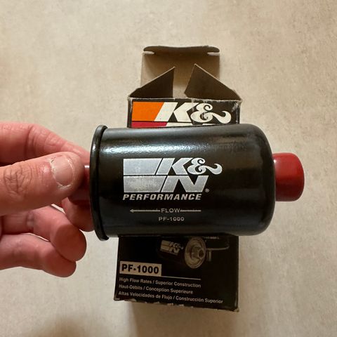 K&N PF-1000 DRIVSTOFFFILTER