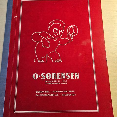 Delebrosjyre O.Sørensen Jan 1957