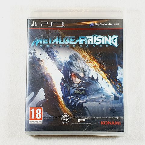 Metal Gear Rising : Revengeance  | Forseglet | Playstation 3 (PS3)