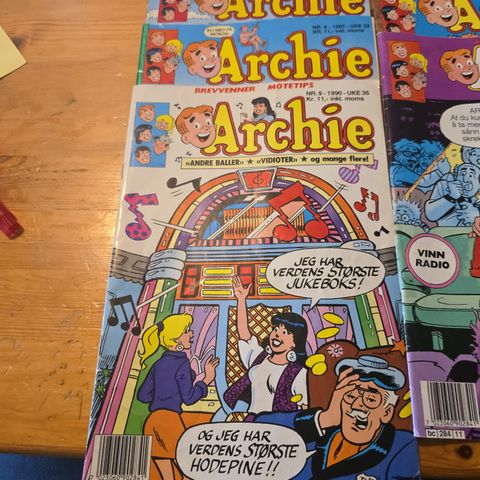 Archie nr 7-11 1990