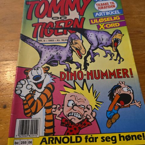Tommy og Tigern nr. 6 1993