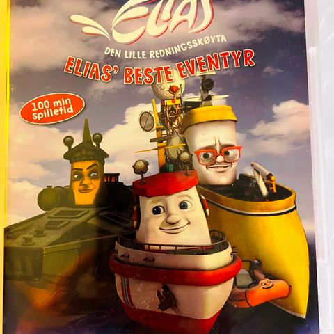ELIAS’ BESTE EVENTYR (DVD, NY I PLAST)