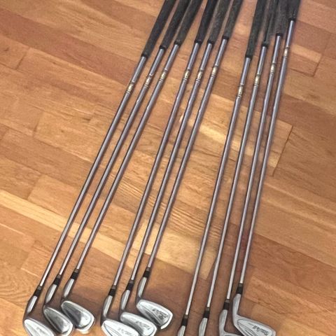 Brukt King Cobra II Oversize jern 3->PW,LW,S Precision R-Felx skaft