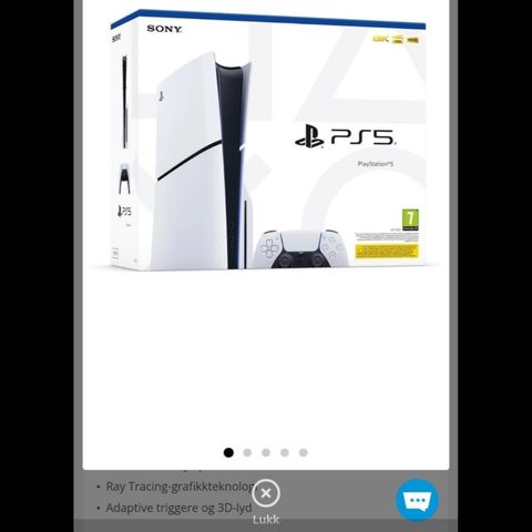 PlayStation 5 ønskes å kjøpe..