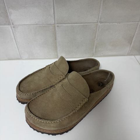 Birkenstock Mokkasiner skinn Nr 44