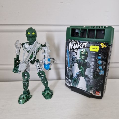 LEGO Bionicle 8731 Toa Kongu - Komplett med eske og instrukser