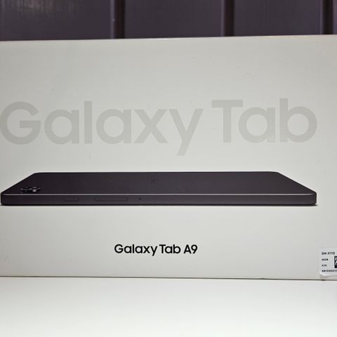 Samsung Tab A9 - kun testet