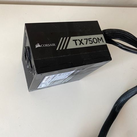 Corsair TX750M, 750W PSU strømforsyning til PC