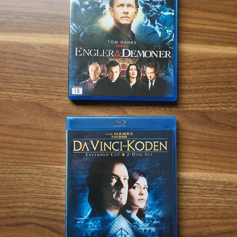 Robert Langdon movies - Davinci Code - BLU-RAY