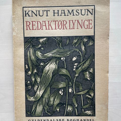 Knut Hamsun «Redaktør Lynge»