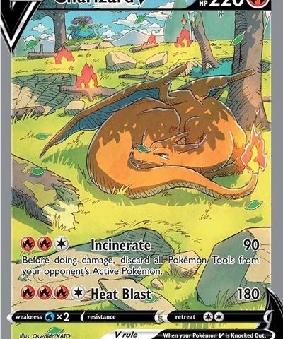 Pokemon • Charizard V • Promo • SWSH260