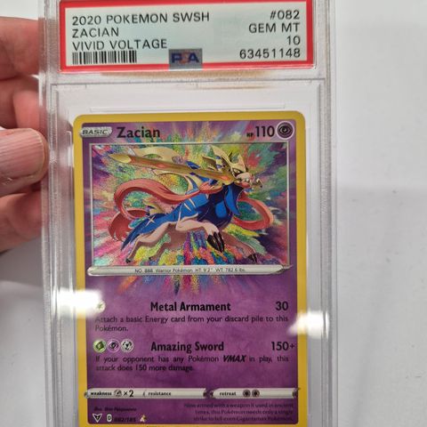 Zacian 82/185 PSA 10