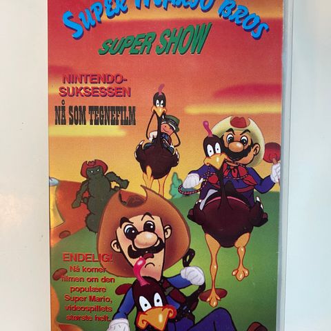 Super Mario Bros Supershow VHS