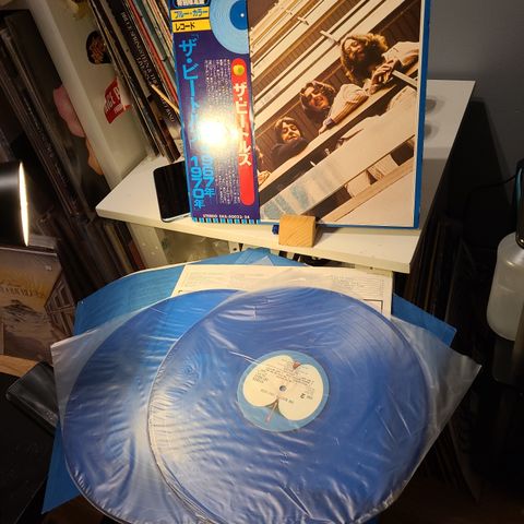 The Beatles blue album 1967-1970  2lp BLUE TRANSLUCENT VINYL