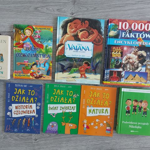 Bøker til barn på polsk. Książki dla dzieci po polsku