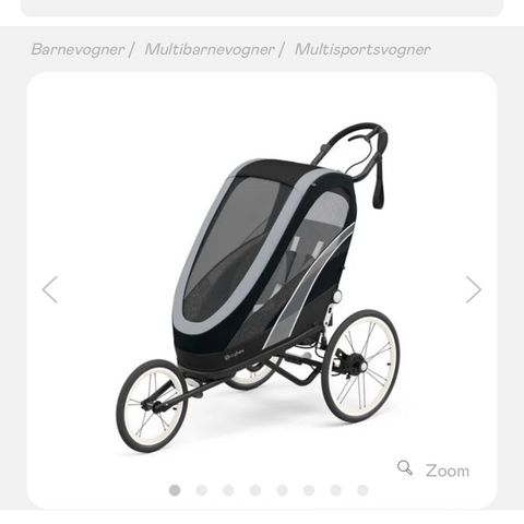 Cybex Zeno løpevogn