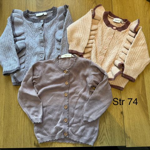 3 cardigan Str 74