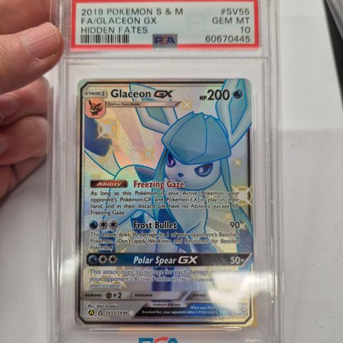 Glaceon GX SV55/SV94 PSA 10