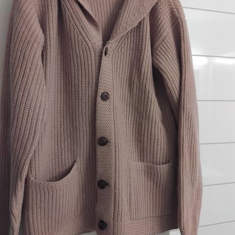 Ralph Lauren classic cardigan i ull/Kashmir