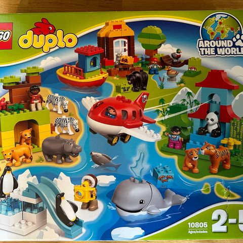 LEGO DUPLO 10805 VERDEN RUNDT - Komplett sett