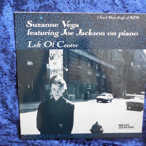 SUZANNE VEGA w/ JOE JACKSON - LEFT OF CENTER - MAXI - JOHNNYROCK