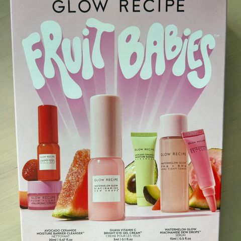 Glow Recipe Fruit Babies 6-Piece Set - nytt og uåpnet