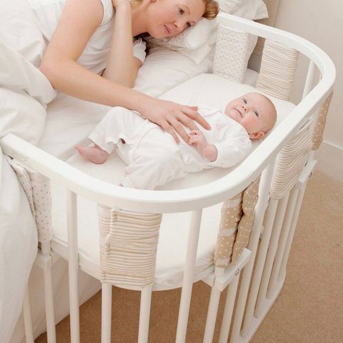 Babybay bedside crib MAXI m/madrass