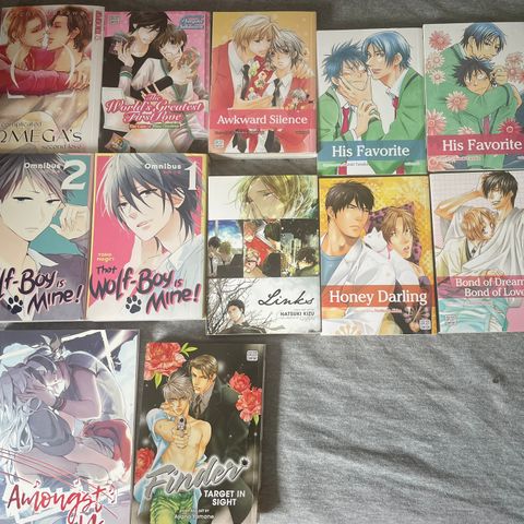 Manga og BL manga selges