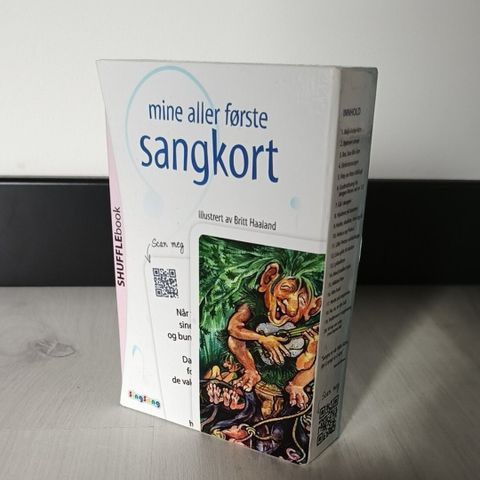 Mine aller første sangkort sang