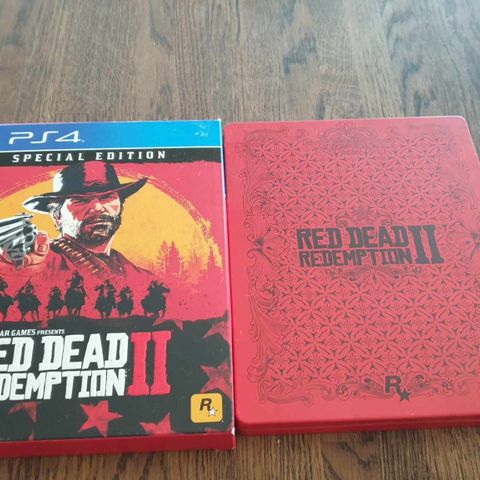 Red Dead Redemption 2 Special edition med steelbook (PS4)