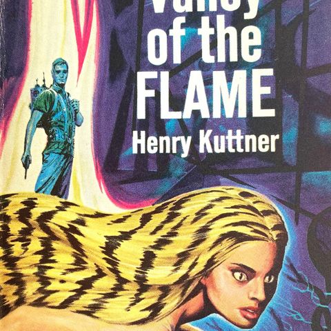 Henry Kuttner: «Valley of the Flame» Science Fiction. Engelsk. Paperback