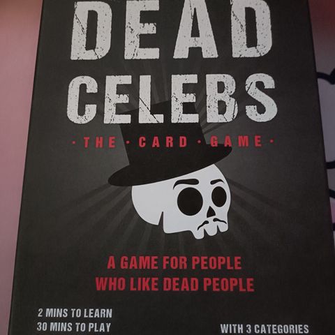 Dead Celebs - kortspill.