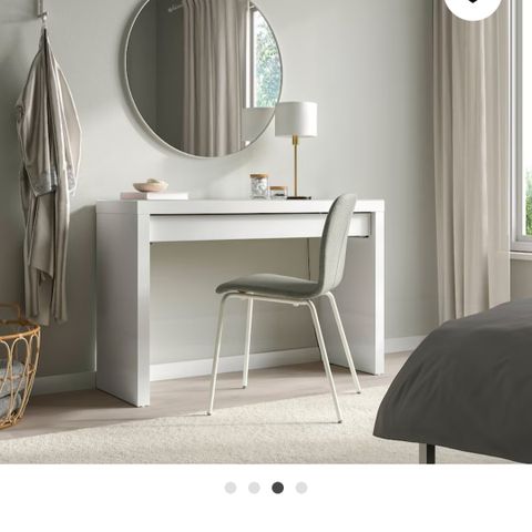 Ikea Malm sminkebord/skrivebord