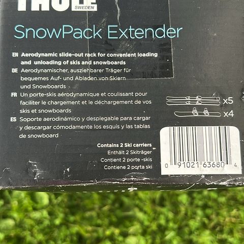 Thule skistativ