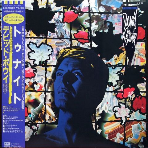 David Bowie - «Tonight» Japansk 1. press m/obi