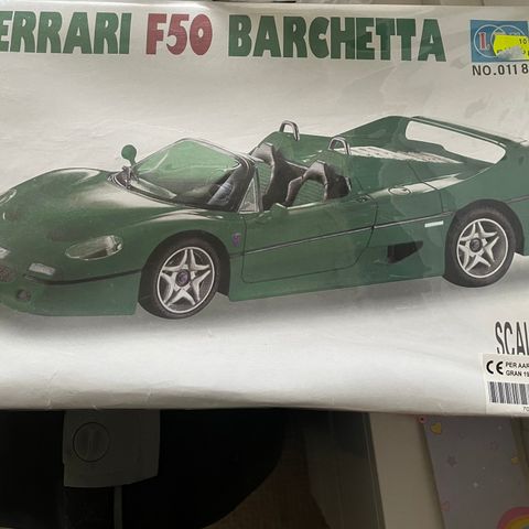 Modell byggesett  Ferrari F50