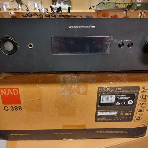 NAD C388 Hybrid DAC amplifier