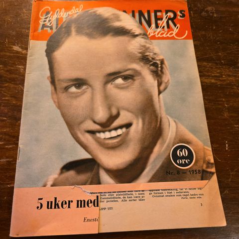 Alle Kvinners blad nr. 8 1958