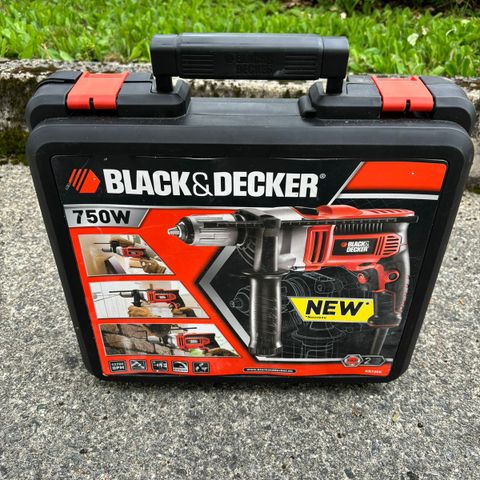 Black & Decker Slagbormaskin 750W