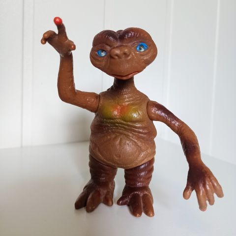 Vintage E.T. the Extra-Terrestrial figur fra 80 tallet