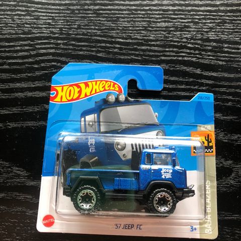 Hot wheels 1:64 57’ JEEP FC x2