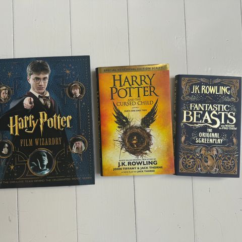 Harry Potter filmbok, Harry potter and the Curced Child og fabeldyr