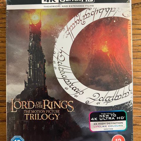 Lord of the rings 4k UHD trilogy