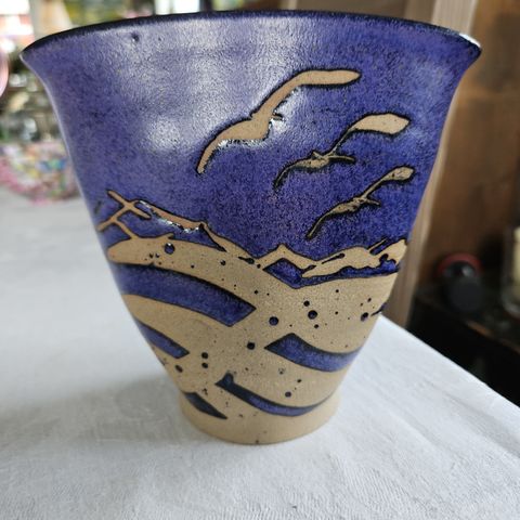 Røros kjeramikk vase